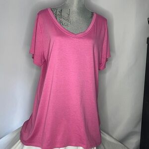 Pink Christy Tunic, 2XL, NWT